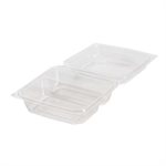 Boite à lunch à charnière 2 compartiments