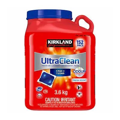 KIRKLAND - Détergent à lessive en Capsule 152un. / bte.
