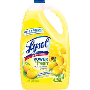 Nettoyant Désinfectant Tout Usage Power & Fresh - Citron