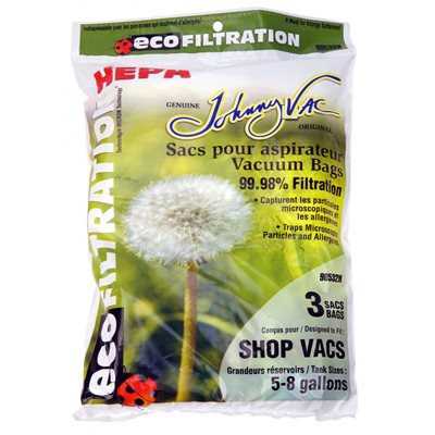 Sac aspirateur 3 / sac / shop-vac 5-8 gallons 90532H (J) Sac aspirateur 3 / sac / shop-vac 5-8 gallons 90532H (J)
