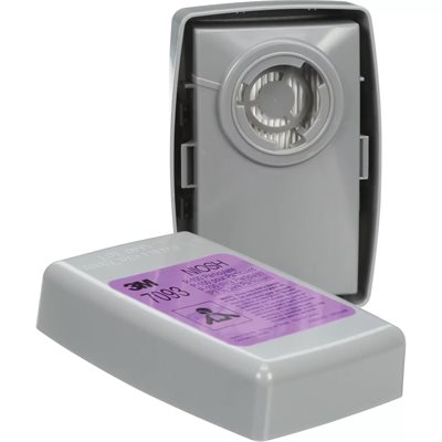 7093B - Filtre P100 pour respirateur 7093 - 3M  7093B - Filtre P100 pour respirateur 7093 - 3M